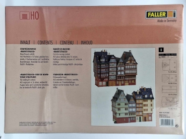 Faller 1:87 H0 190278 - Stadthäuserzeile Marktstrasse - NEU